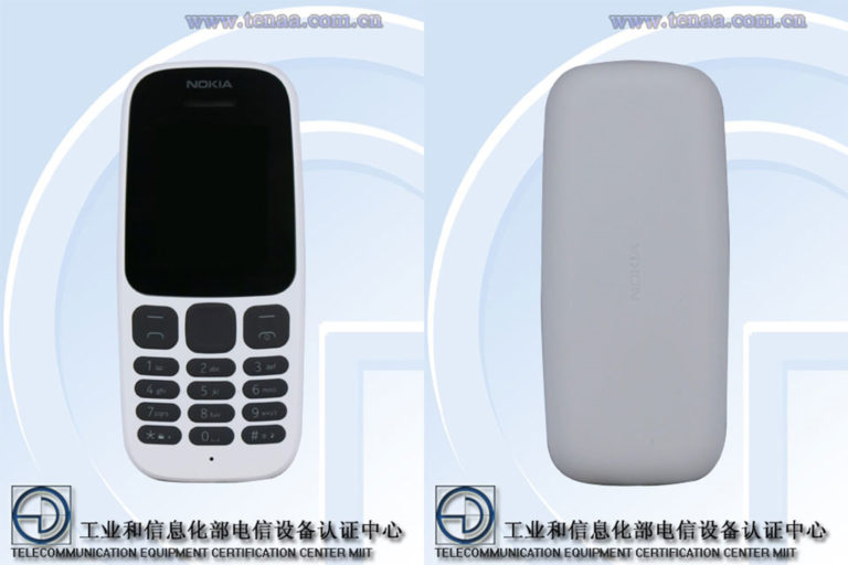 Nokia 105 2017 (TENAA)